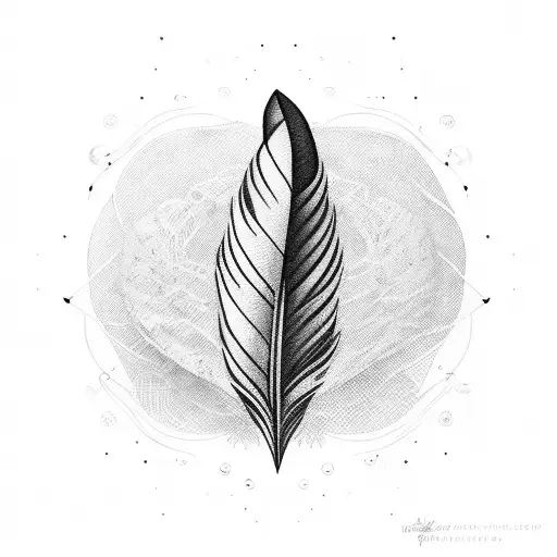 A Materializing Feather That Binds A Heart