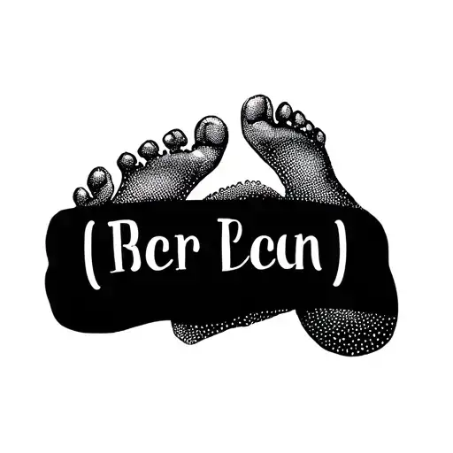 Baby Foot With The Name