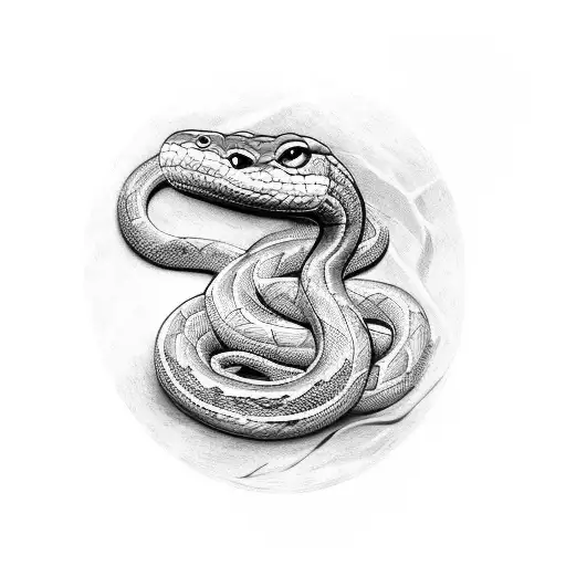 Tresure Chest With Snake Around It