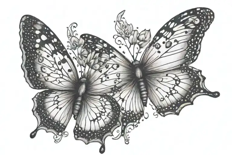 Butterfly Fragile Strong Noticeable Aesthetic