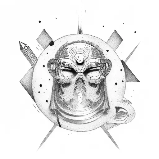 God Protecting Group Of Men