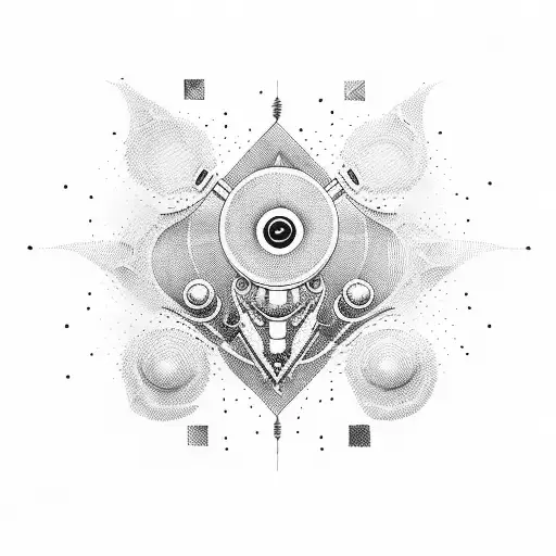 Trippy Alien Dj Mixing Beats