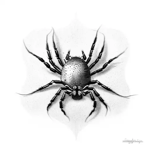 Spider Sinking It's Fangs Into A Haert