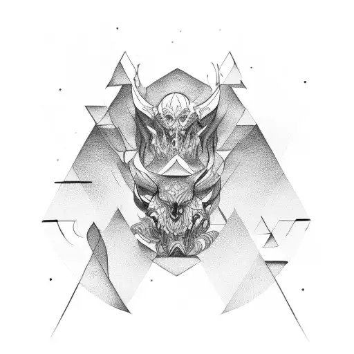 Abstract Three Brothers