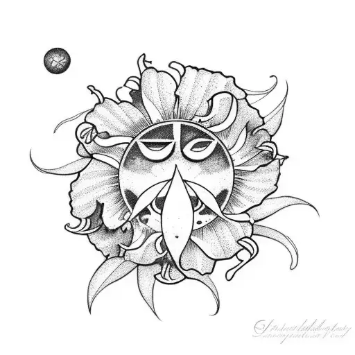 Sun And Moon Hibiscus