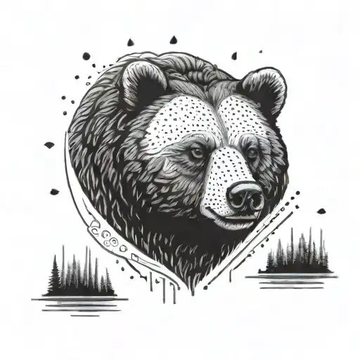 Bear With Sun Rising