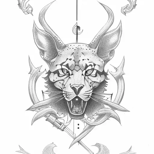 Hunting Tattoo With The Navy Incorporated