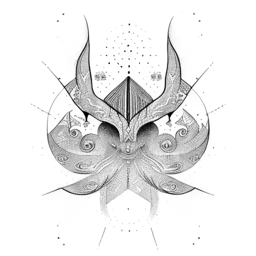 Abstract Representation Of Spiritual Transformation