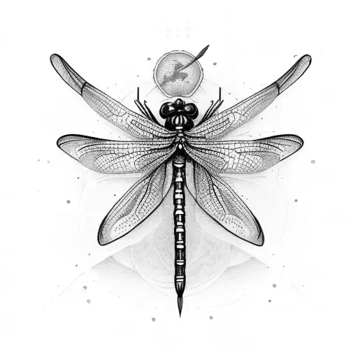 Walleye And Dragonfly