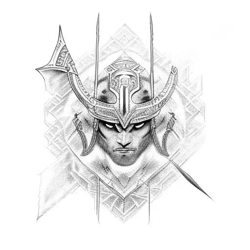 Warrior With A Cross