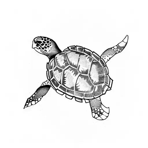 A Yoga Instructor Life Coach Meditating On A Sea Turtle