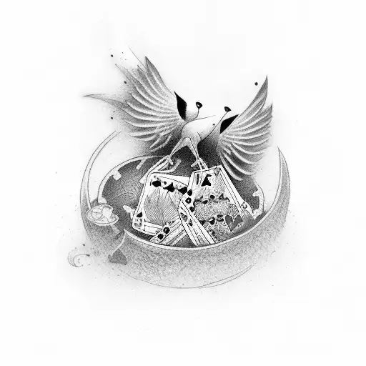 Playing Cards Swallows Brother Japanese