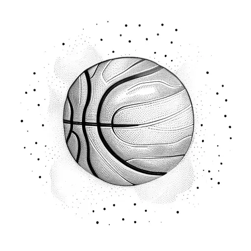 A Basketball Spinning Being A Earth Globe