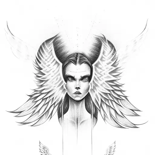 Name Dash With Angel Wings And Halo