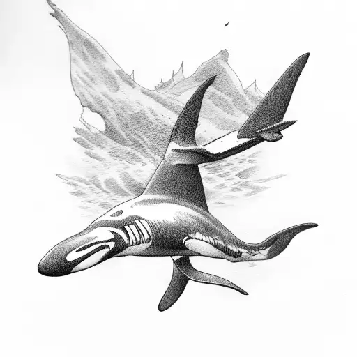 Orca With Raven Wings