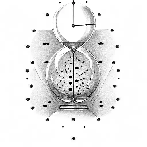 Hourglass With Smileys In It