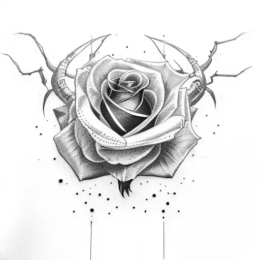 Half Life With Black Rose