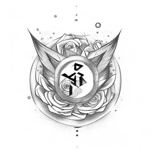 The Name Zyon With Roses In The Background And An Autism Symbol In The Letter Z