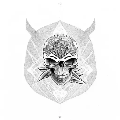 Skull Moto Boy Riding