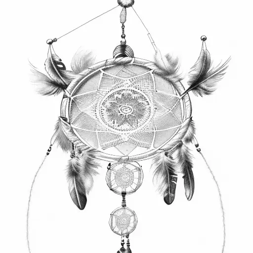 Dream Catcher Made Of Money