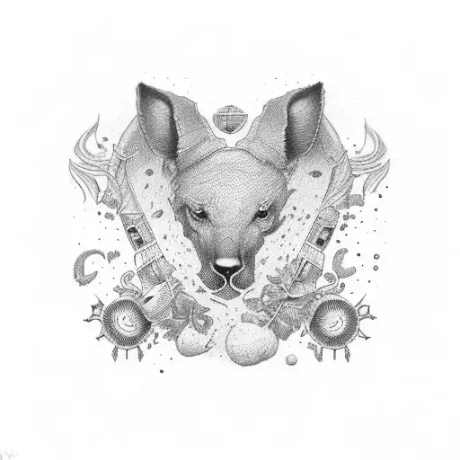 German Australian Theme In Jappenese Style Full Sleeve And Pec