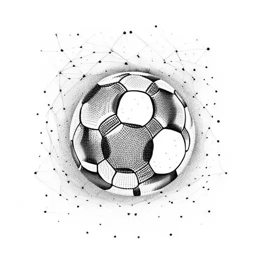 A Soccer Ball Transformed Into A Bear