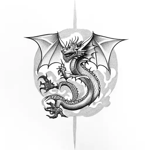 Dragon With A Guitar