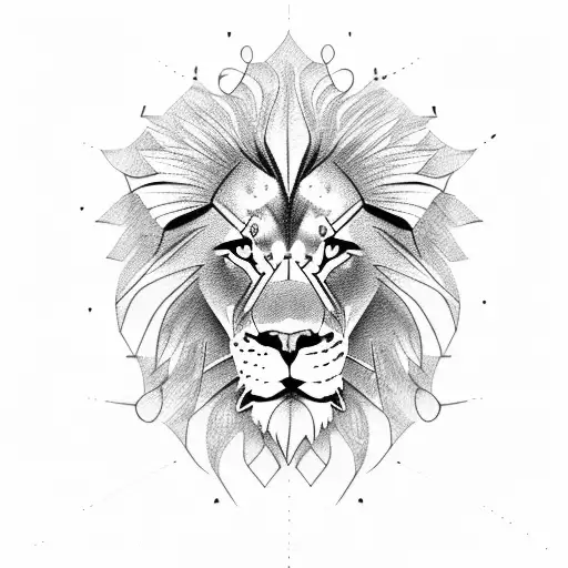 Lion With Semicolon Necklace