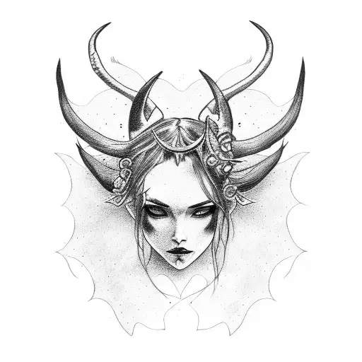Fairy With Horns