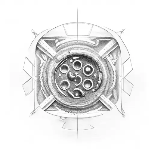 Pill Capsule With Edges Broken Like Glass