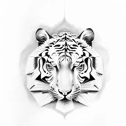 Feminine Full Body Tiger