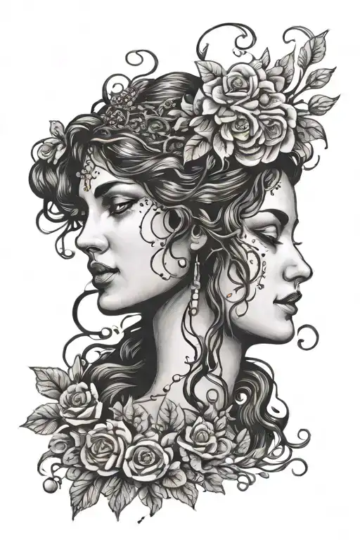 Gothic Persephone Greek Godess