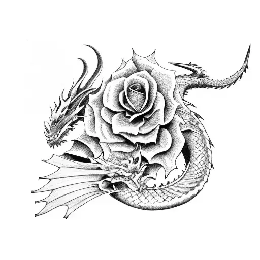 Dragon Roses Castle