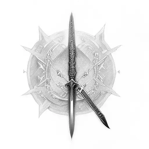 Sword With Bible Vers No Weapon Formed Against Thee Shall Prosper