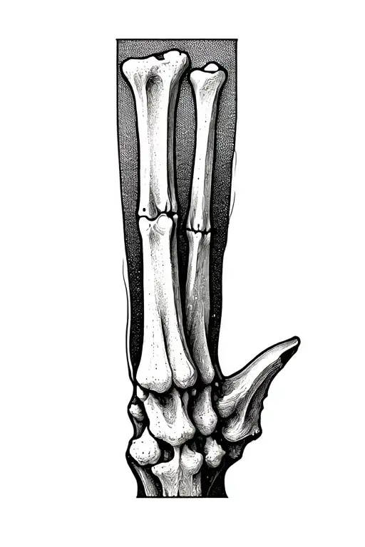 Bone Pointing Finger