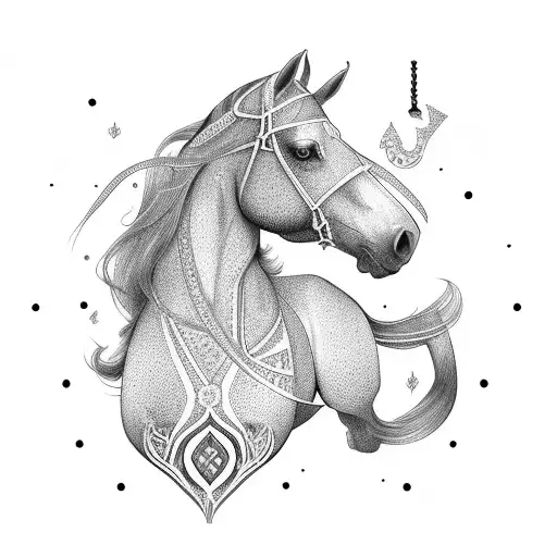 Islamic Horse With Sword