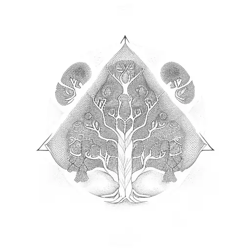 Tree Of Life In Oroborus