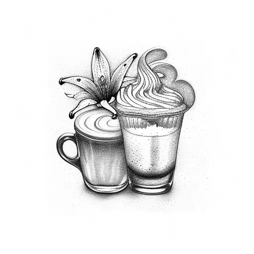 Coffee With Lily And A Pastry