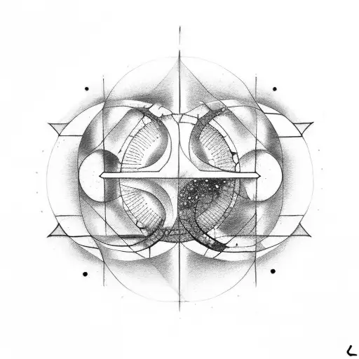 Enso Circle With C And L Letters In The Middle