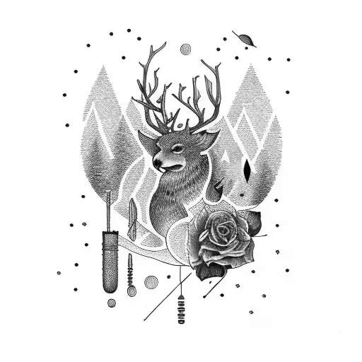 Nature And Music Half Sleeve