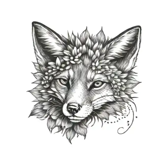 Fox Sunflower Anatomy