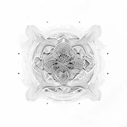 Mirrored Ocean Ripples