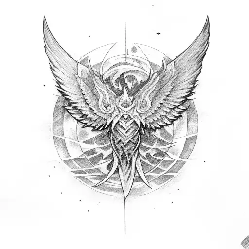 Dark Moon Blade And Phoenix