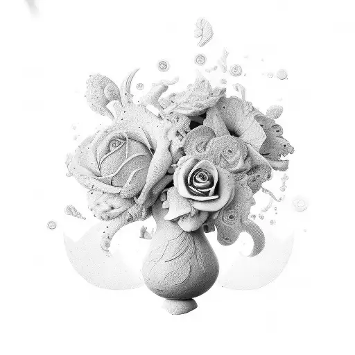 A Sculptor's Hands Delicately Shaping Clay Into A Beautiful Vase