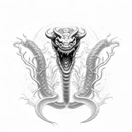 Demon Eating Snake