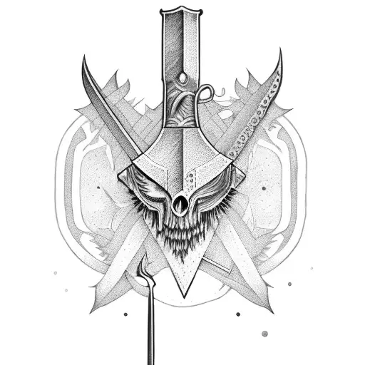 Sword Medicine And Oak Tree