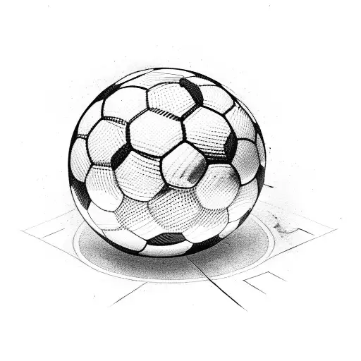 Kid Playing With Soccer Ball On Streets