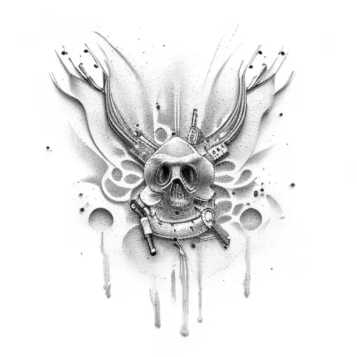 Spray Gun With Painter