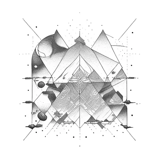 Space Is Divided By Blocks