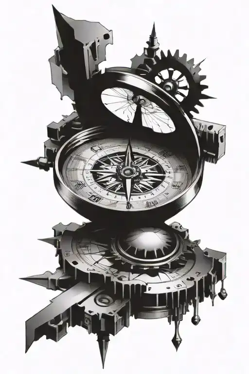 Incorporate Mechanical Elements Into A Compass Design